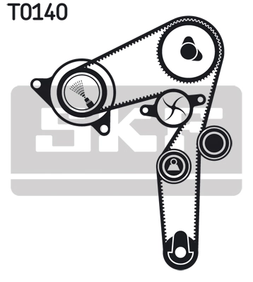 Timing Belt Kit VKMA 02194