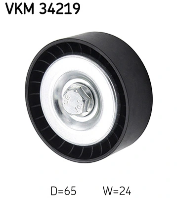 Deflection/Guide Pulley, V-ribbed belt VKM 34219