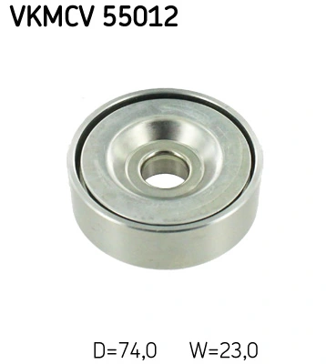 Deflection/Guide Pulley, V-ribbed belt VKMCV 55012