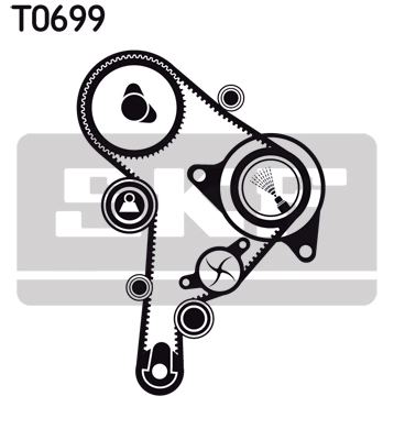 Timing Belt Kit VKMA 01251