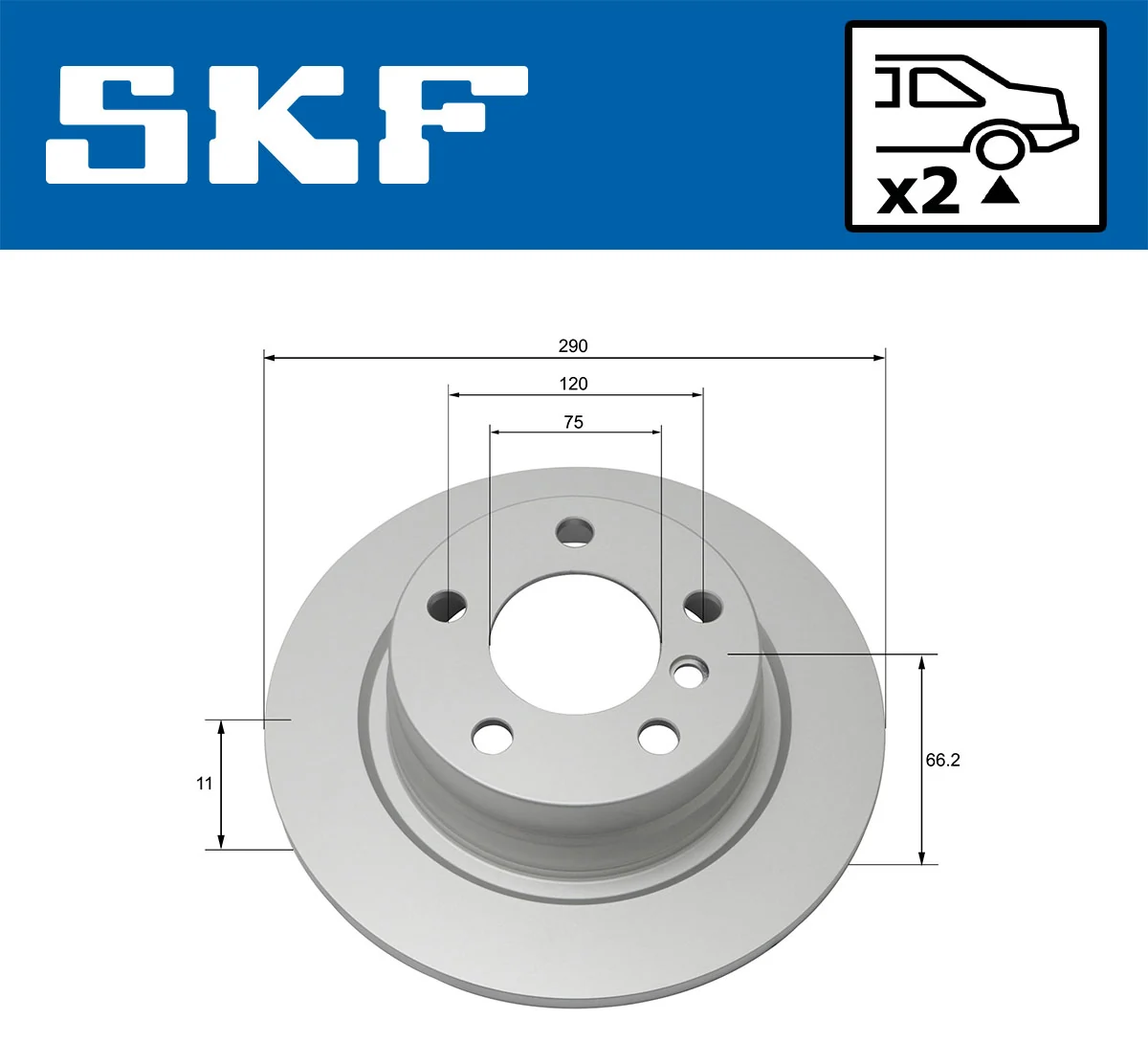 Cakera Brek VKBD 90107 S2