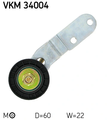 Belt Tensioner, V-ribbed belt VKM 34004