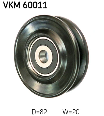 Deflection Pulley/Guide Pulley, V-belt VKM 60011