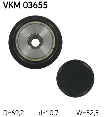 Alternator Freewheel Clutch VKM 03655