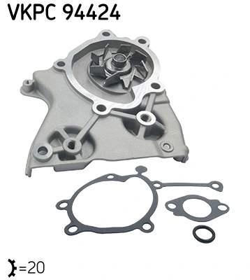 Water Pump, engine cooling VKPC 94424