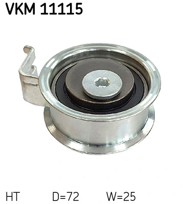 Tensioner Pulley, timing belt VKM 11115