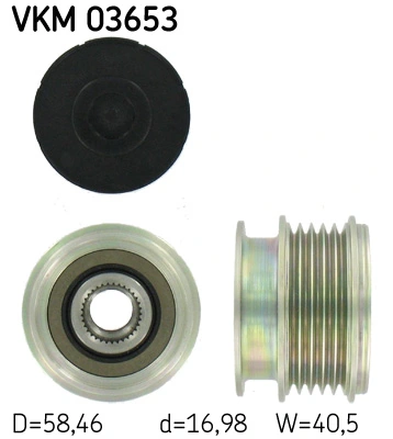 Alternator Freewheel Clutch VKM 03653