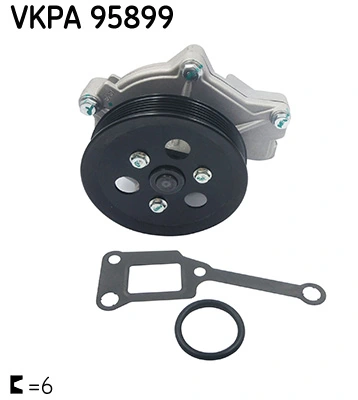 Water Pump, engine cooling VKPA 95899