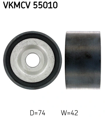 Deflection/Guide Pulley, V-ribbed belt VKMCV 55010