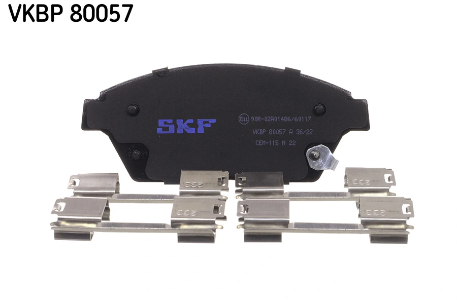 Brake Pad Set, disc brake VKBP 80057 A
