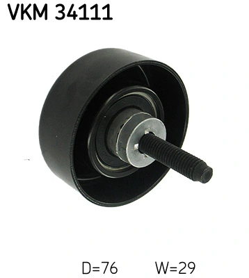 Deflection/Guide Pulley, V-ribbed belt VKM 34111