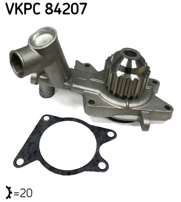 SKF VKPC 84207 Water Pump, engine cooling