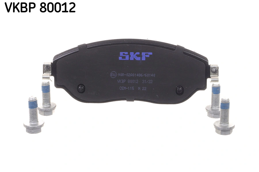 Brake Pad Set, disc brake VKBP 80012