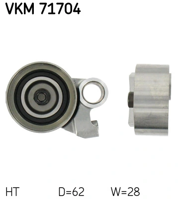 Tensioner Pulley, timing belt VKM 71704