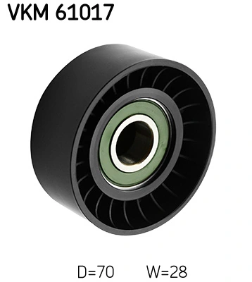 Deflection/Guide Pulley, V-ribbed belt VKM 61017