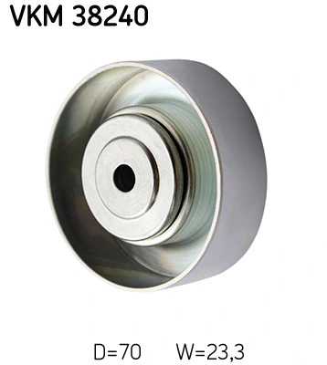 Deflection/Guide Pulley, V-ribbed belt VKM 38240