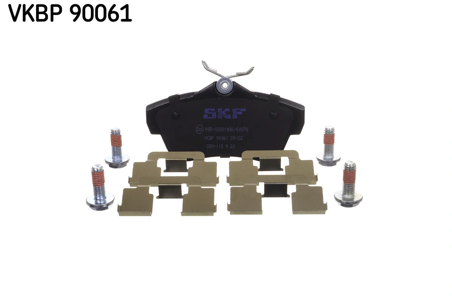 Brake Pad Set, disc brake VKBP 90061