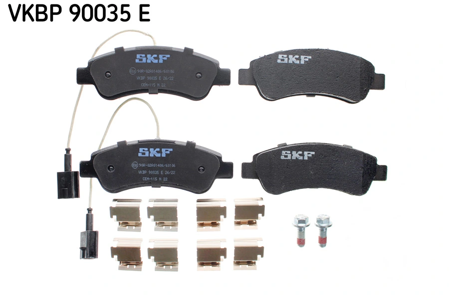 Brake Pad Set, disc brake VKBP 90035 E