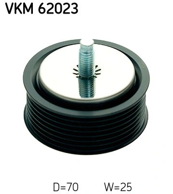 Deflection/Guide Pulley, V-ribbed belt VKM 62023