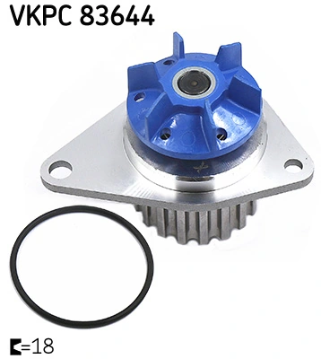 Water Pump, engine cooling Aquamax VKPC 83644