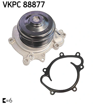 Water Pump, engine cooling VKPC 88877