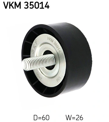 Deflection/Guide Pulley, V-ribbed belt VKM 35014