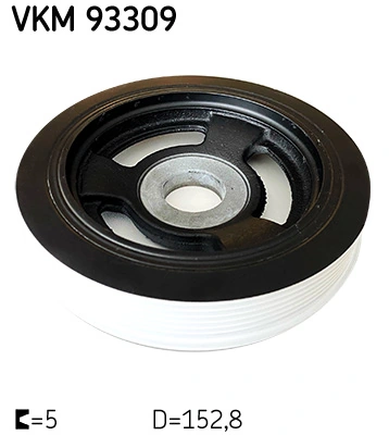 SKF VKM 93309 Belt Pulley, crankshaft