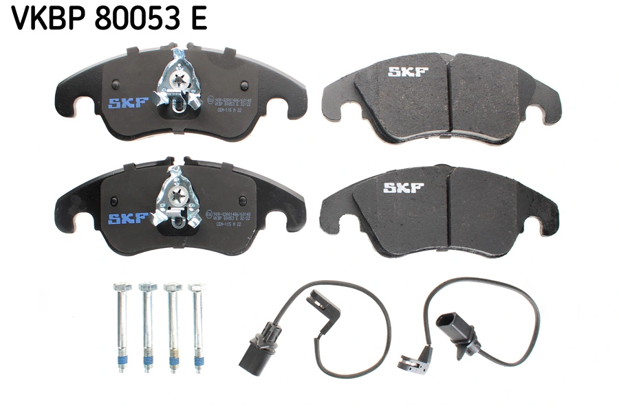 Brake Pad Set, disc brake VKBP 80053 E