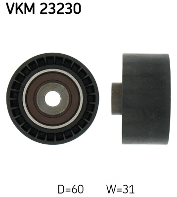 Deflection Pulley/Guide Pulley, timing belt VKM 23230