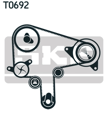 Water Pump & Timing Belt Kit VKMC 94920-1