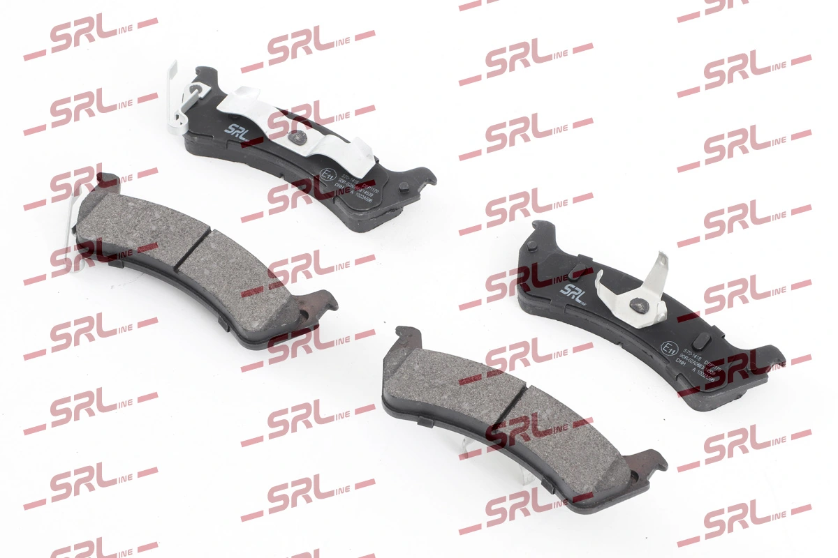 Brake Pad Set, disc brake S70-1418