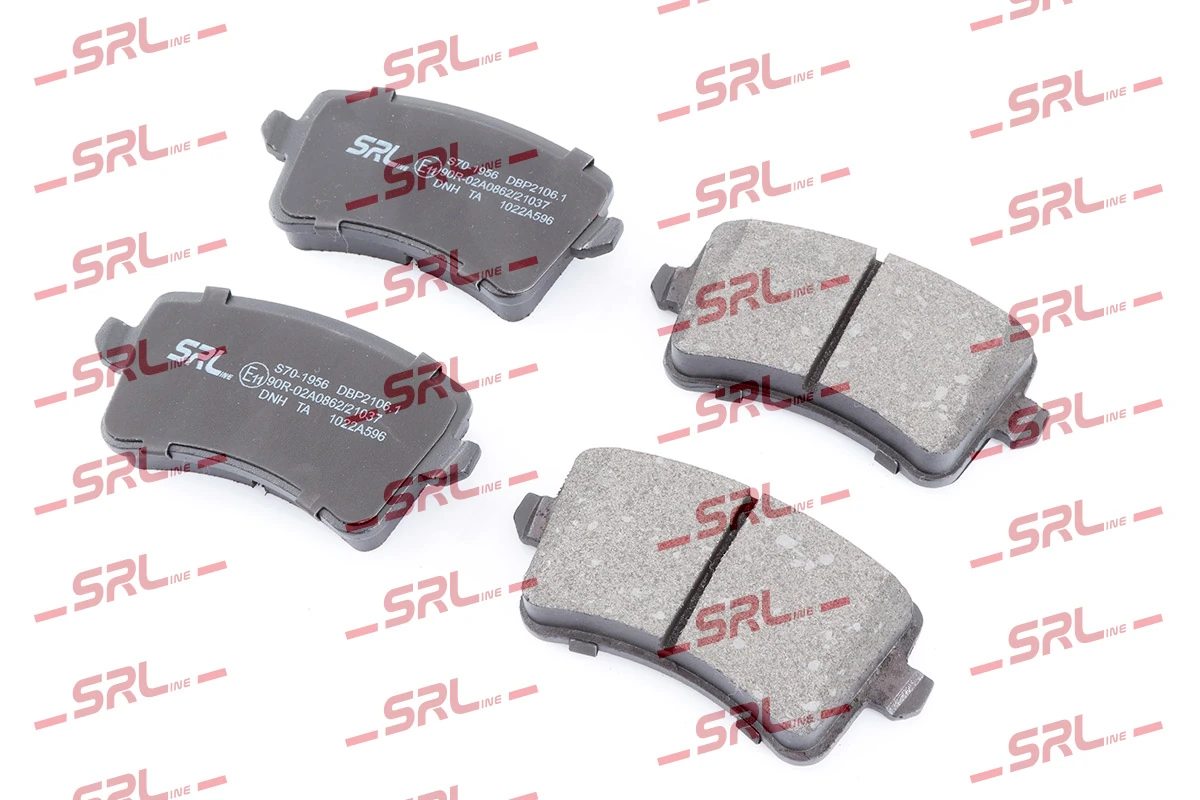 Brake Pad Set, disc brake S70-1956