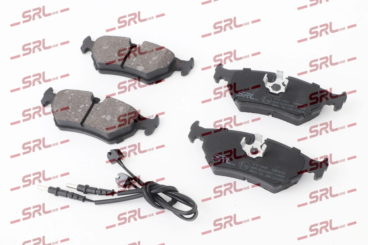 Brake Pad Set, disc brake S70-1409