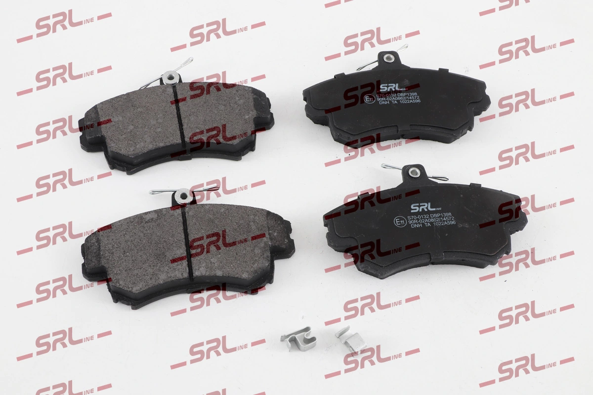 Brake Pad Set, disc brake S70-0132