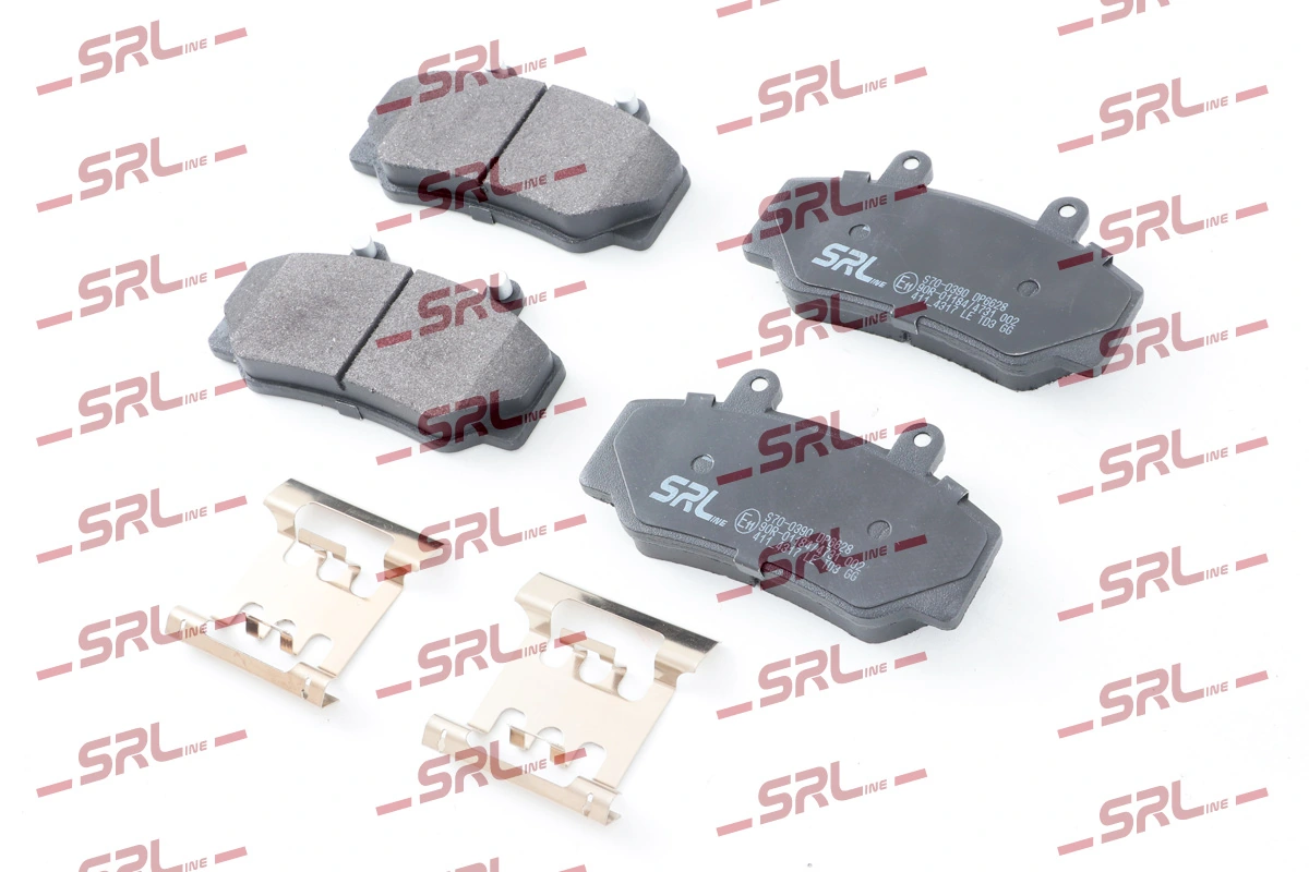 Brake Pad Set, disc brake S70-0390