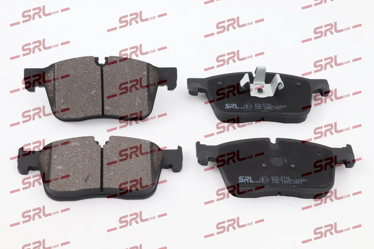 Brake Pad Set, disc brake S70-0742