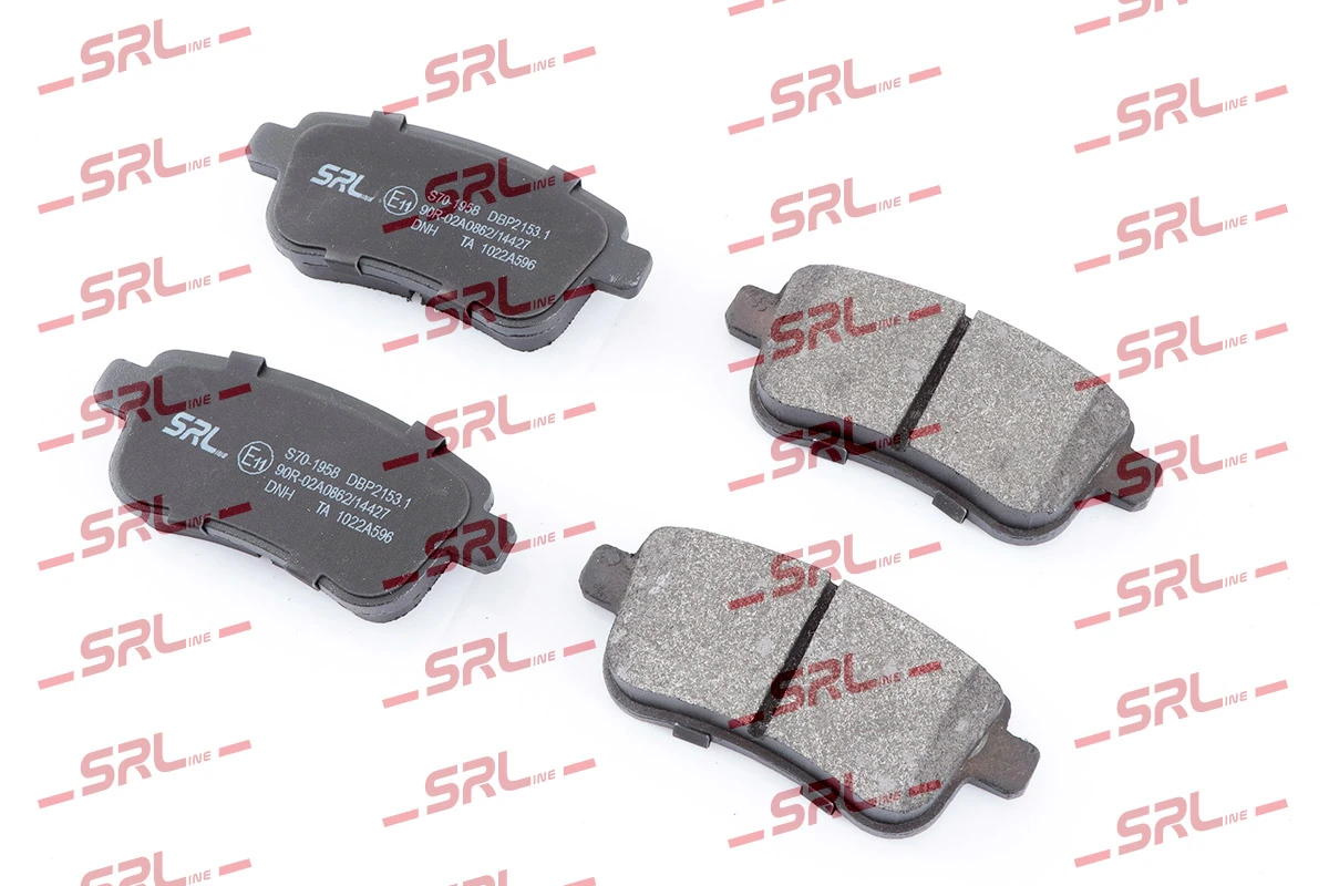 Brake Pad Set, disc brake S70-1958