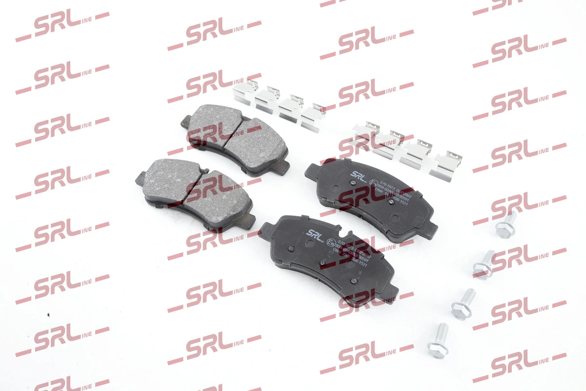 Brake Pad Set, disc brake S70-1673