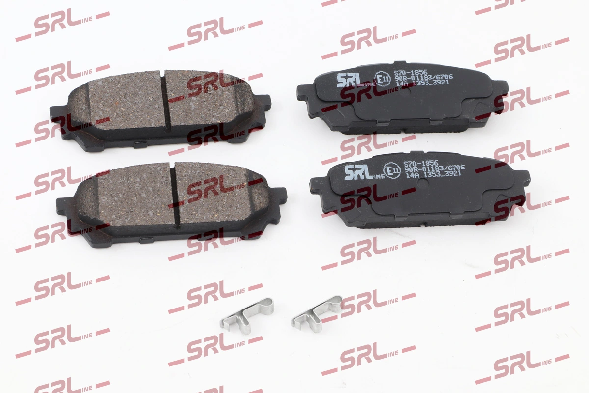 Brake Pad Set, disc brake S70-1856