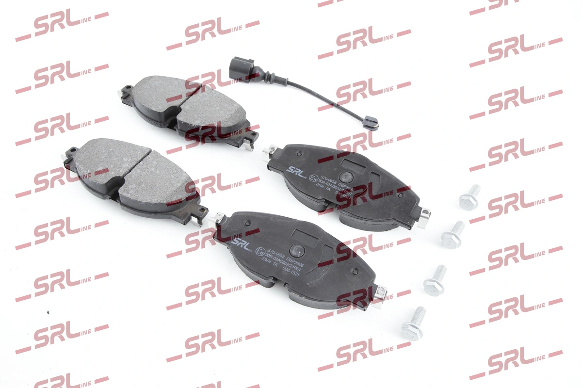 Brake Pad Set, disc brake S70-0658