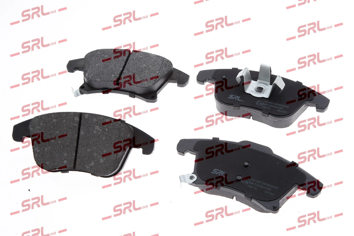 Brake Pad Set, disc brake S70-0697