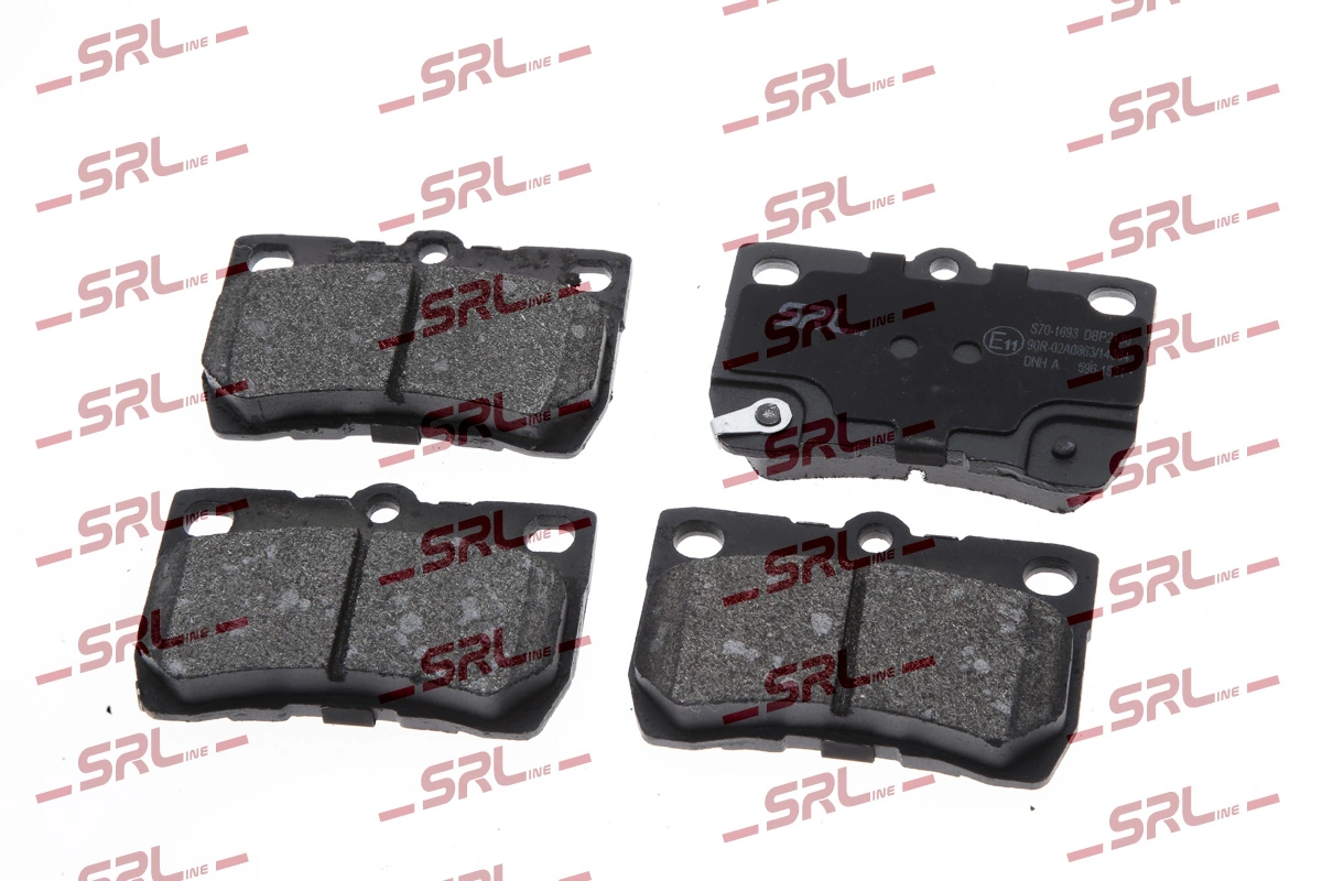 Brake Pad Set, disc brake S70-1693