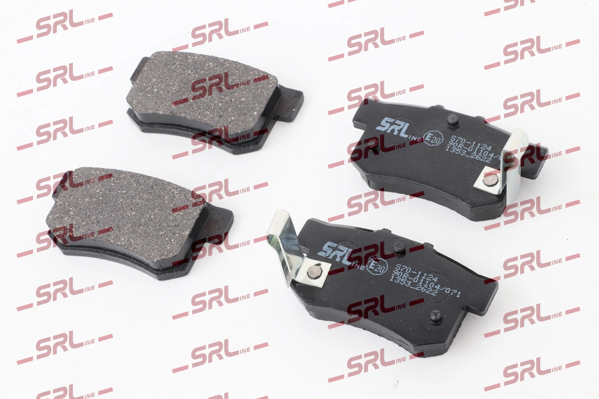 Brake Pad Set, disc brake S70-1124