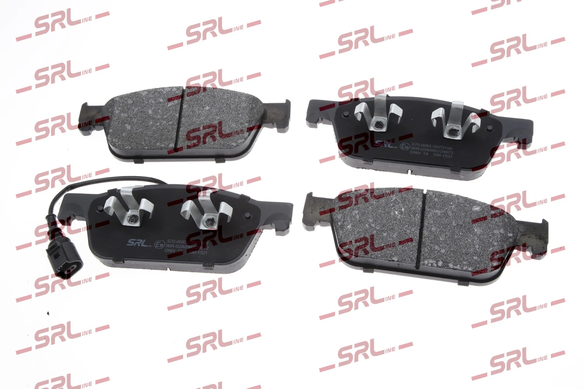 Brake Pad Set, disc brake S70-0663