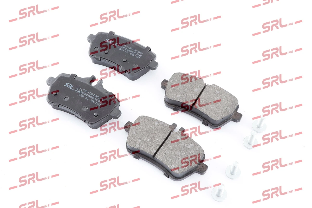 Brake Pad Set, disc brake S70-1738