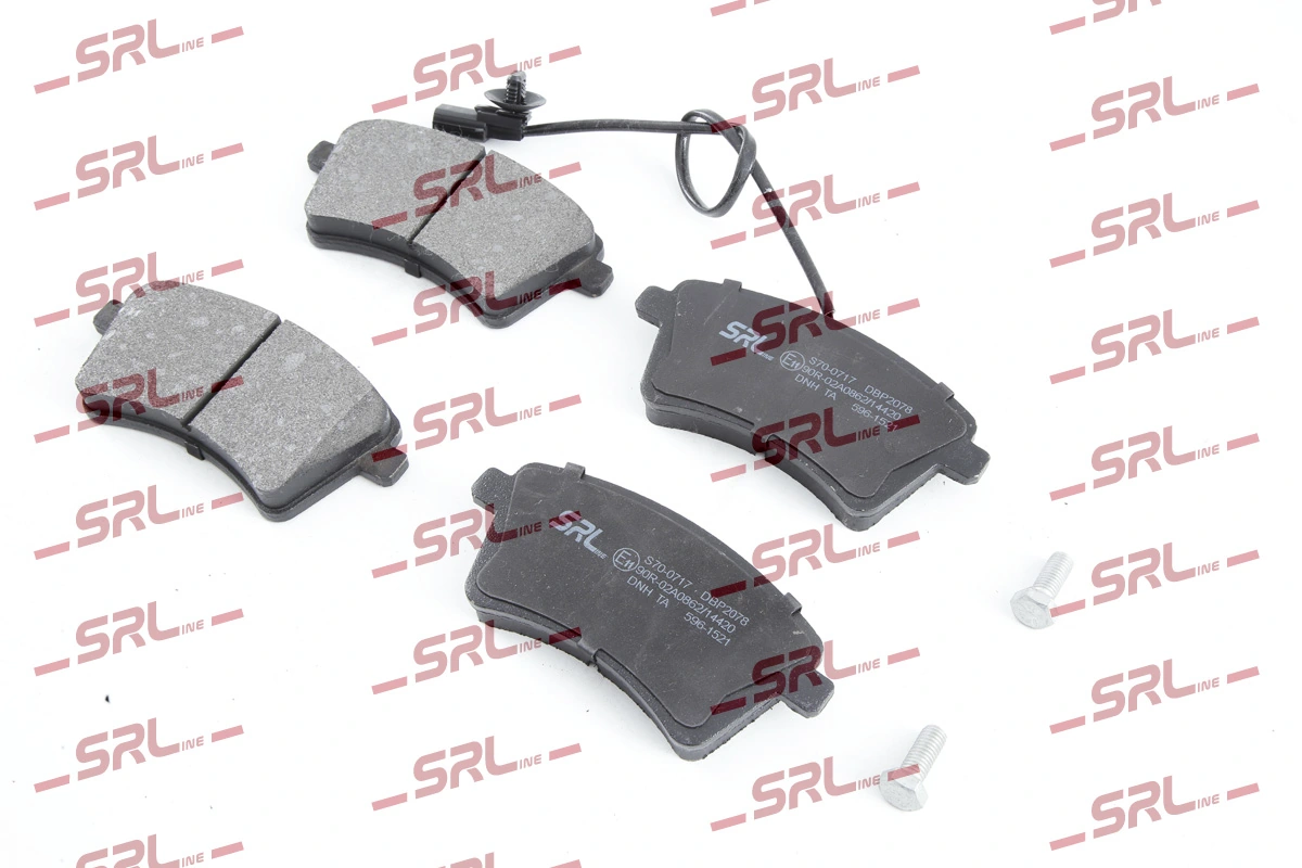 Brake Pad Set, disc brake S70-0717