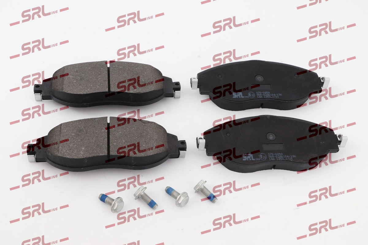 Brake Pad Set, disc brake S70-0859