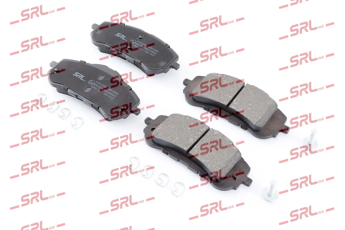 Brake Pad Set, disc brake S70-0708