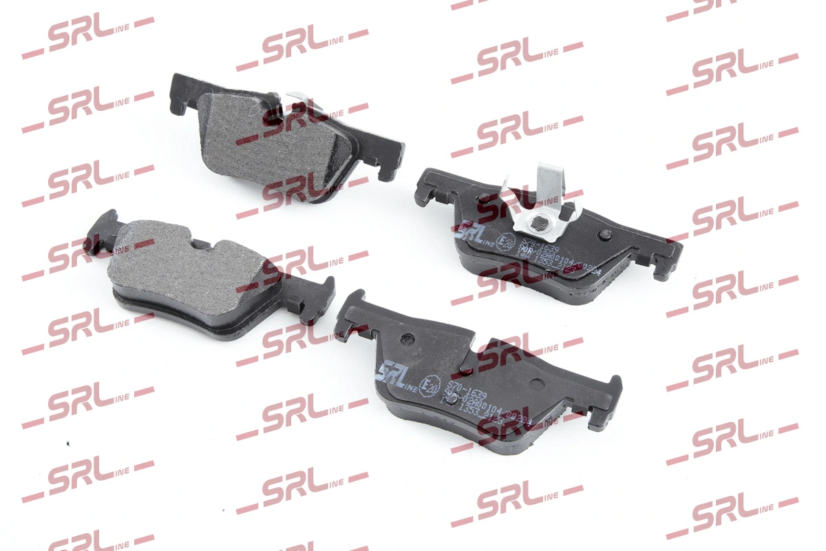 Brake Pad Set, disc brake S70-1639