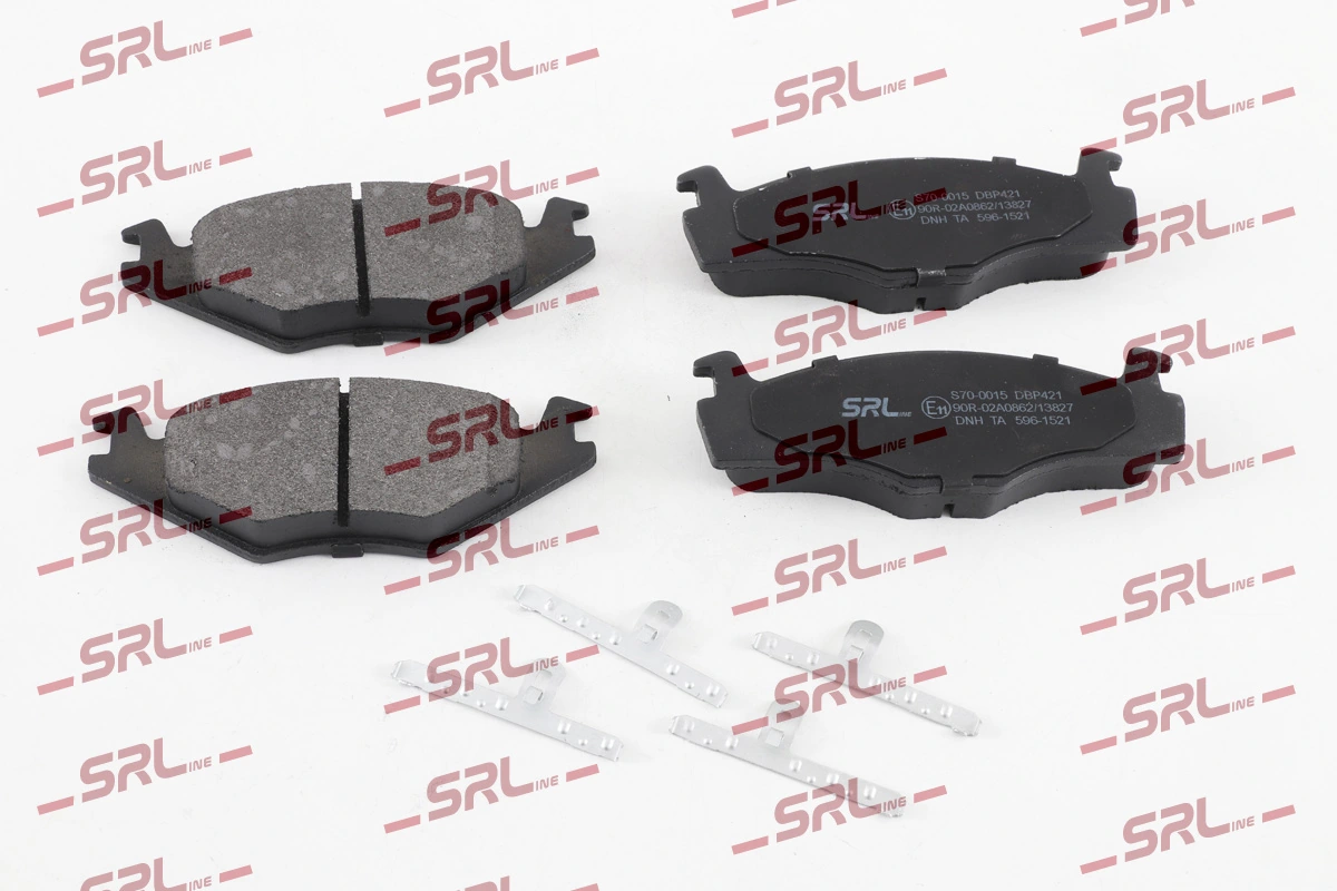 Brake Pad Set, disc brake S70-0015